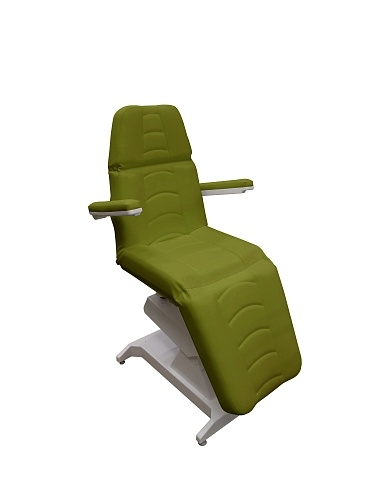  Косметологическое кресло “Ондеви-4”, 4 электропривода, откидные подлокотники, проводной пульт управления 